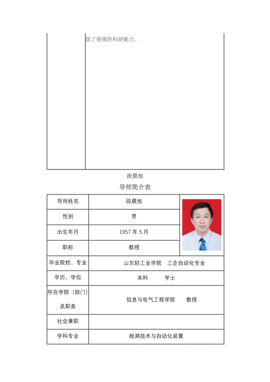 山东建筑大学导师信息1