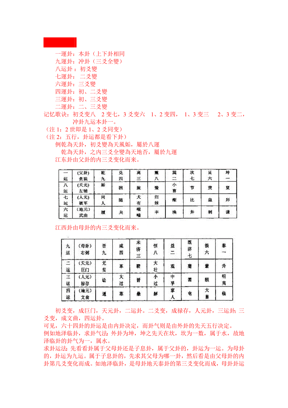 384爻抽爻换象