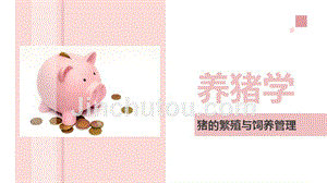 养猪学：猪的繁殖与饲养管理