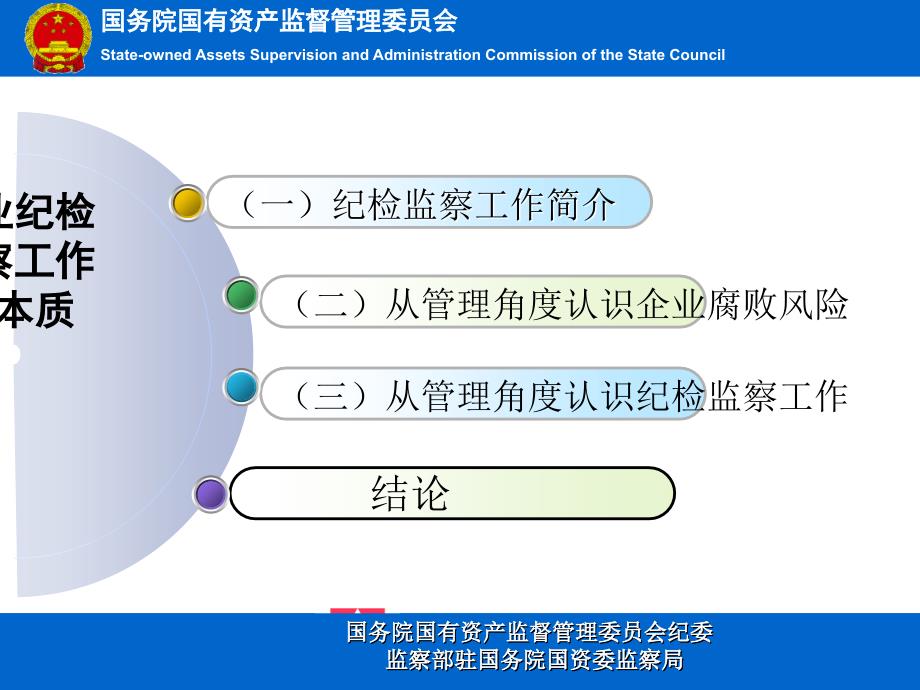 国有企业纪检监察工作是现代企业管理中的重课件